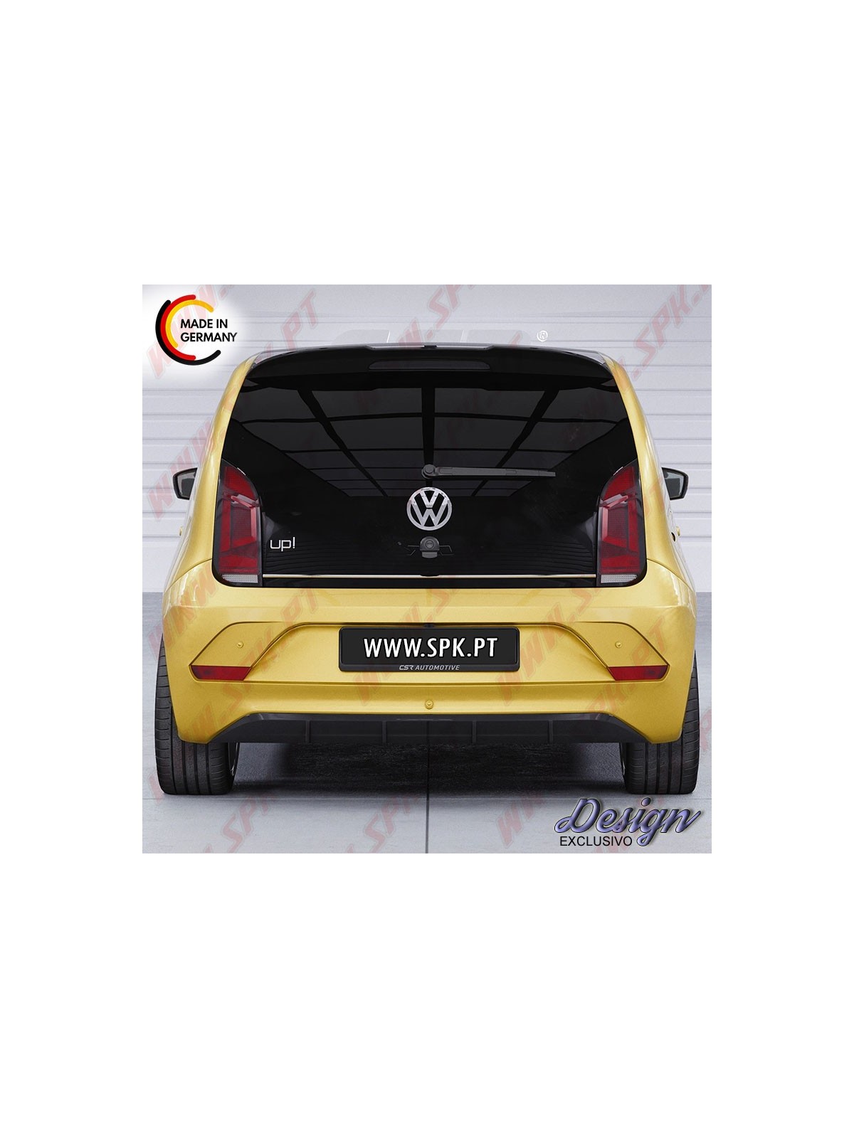 Difusor Traseiro - VW Up! / e-Up! Facelift (2016-)
