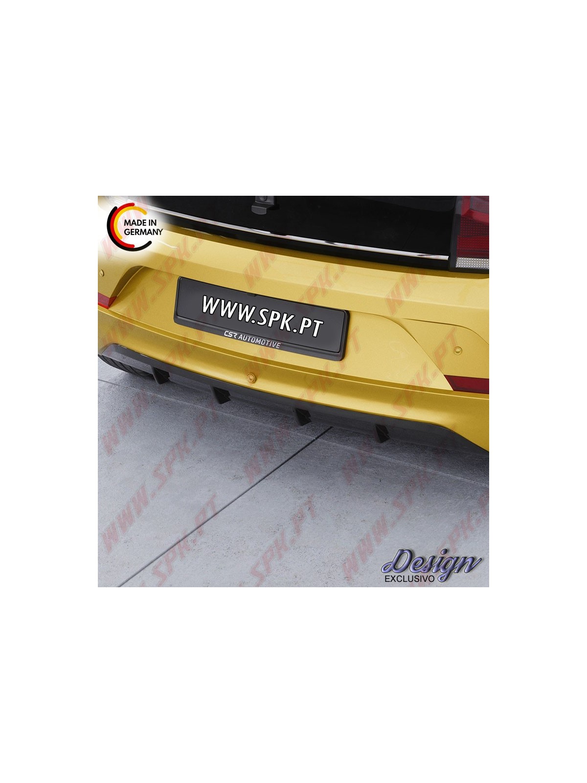 Difusor Traseiro - VW Up! / e-Up! Facelift (2016-)