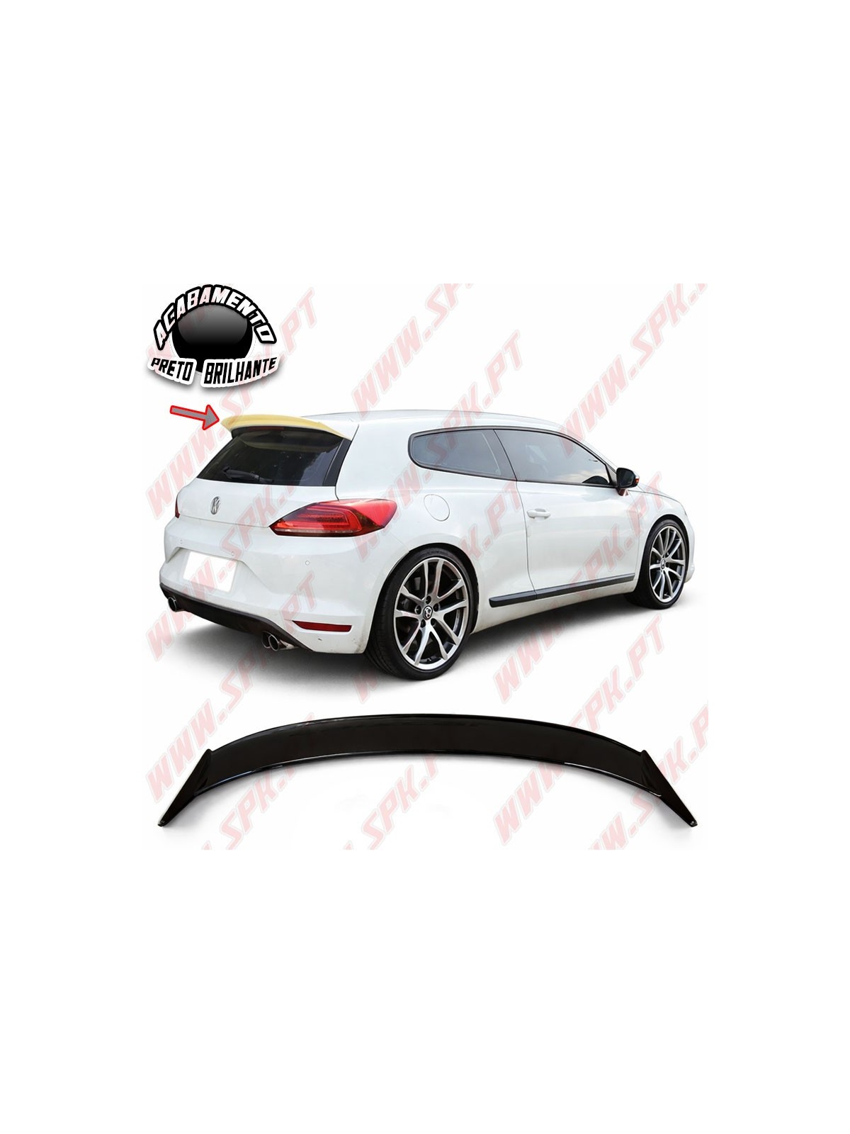 Aileron Traseiro V.1 - VW Scirocco (2015-2019)