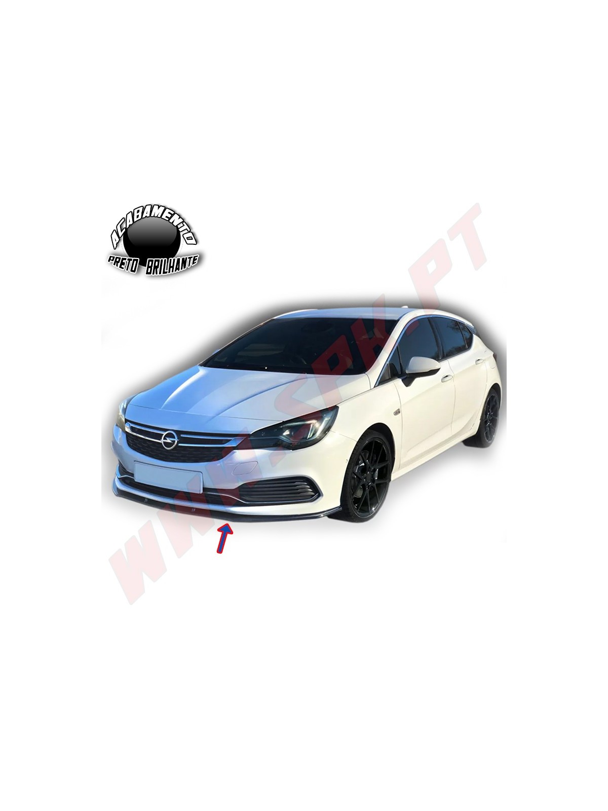 Lip Spoiler Frontal - Opel Astra K OPC-Line (2015-2019) Lip Spoiler Frontal - Opel Astra K OPC-Line (2015-2019)