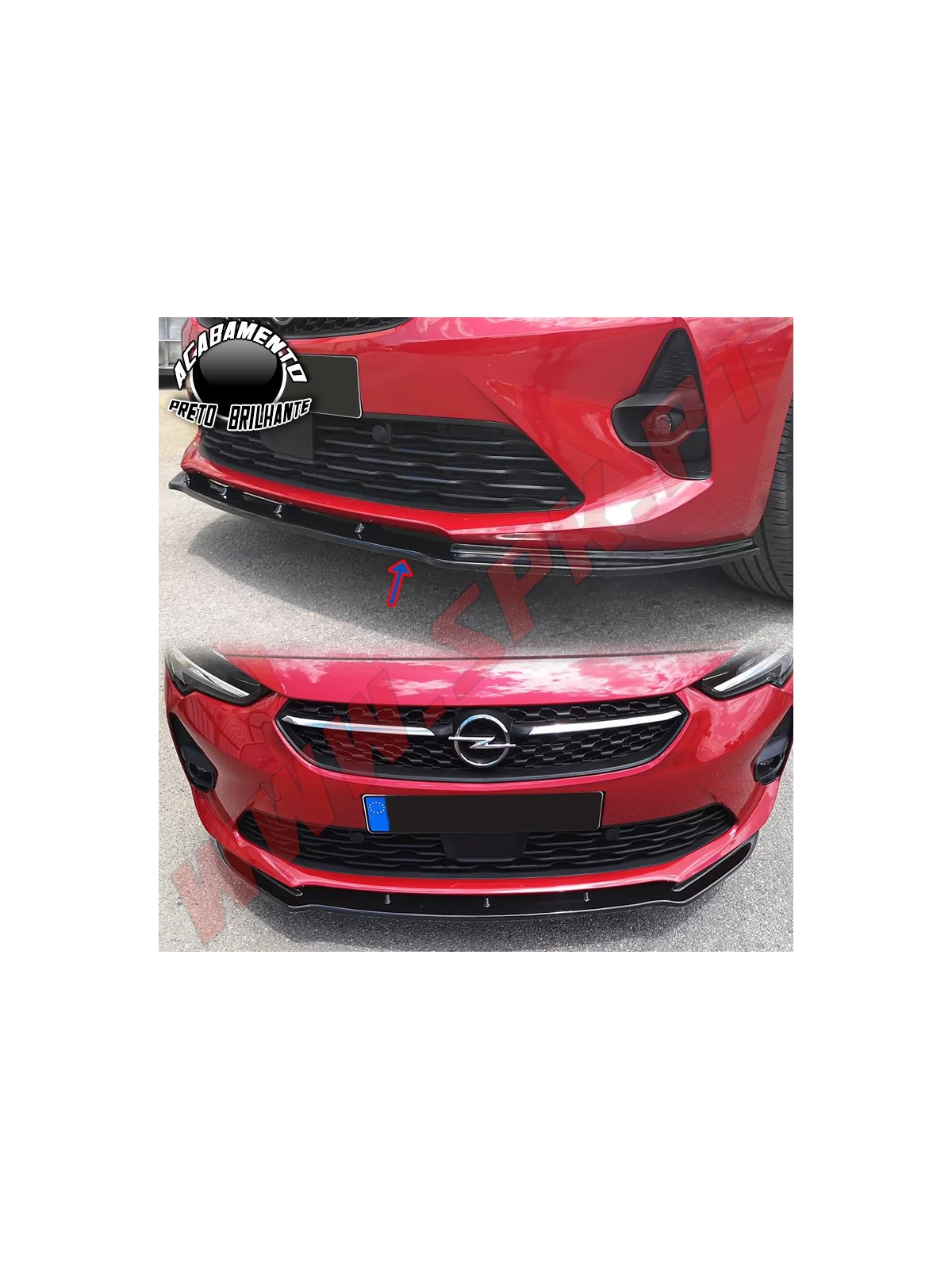 Lip Spoiler Frontal - Opel Corsa F (2019-2023)