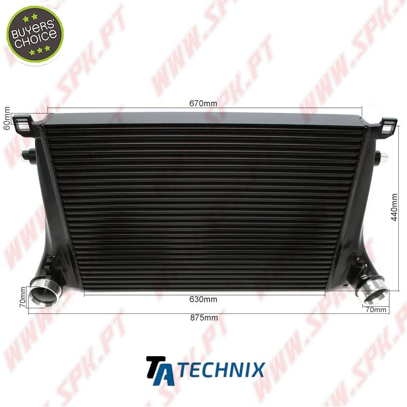 Kit Intercooler + Tubagem Silicone - Motor MQB EA888 Audi / Cupra / Seat / VW / Skoda (2015-)