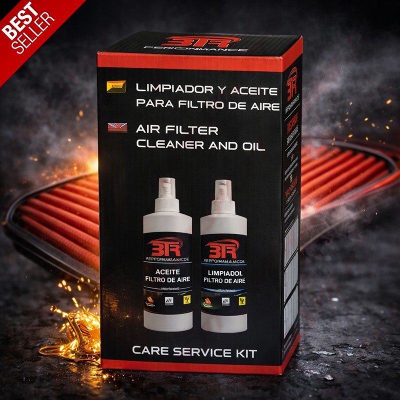 Kit de Limpeza para Filtros de Ar Laváveis - Competição