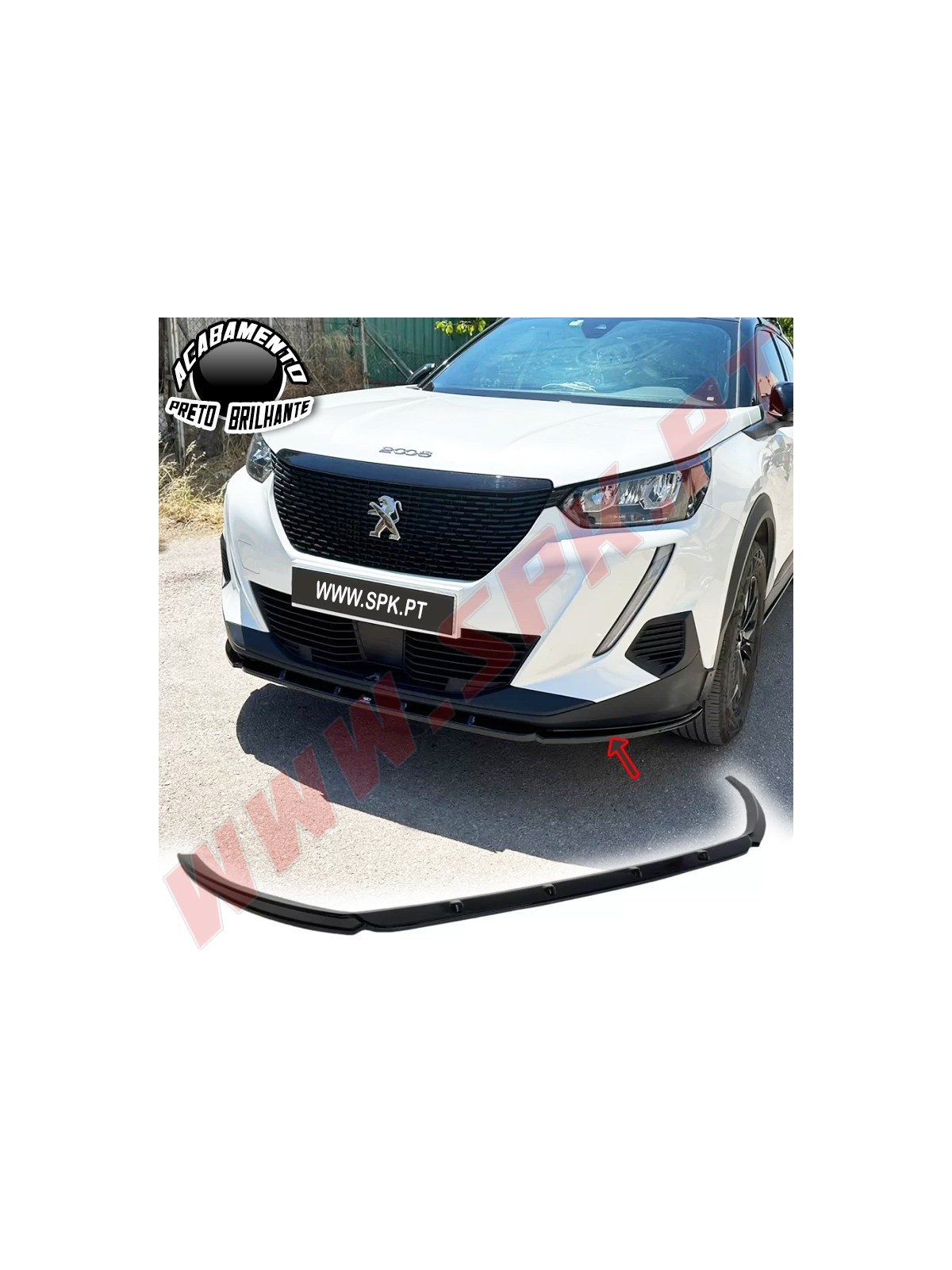Lip Spoiler Frontal - Peugeot 2008 (2019-2023)