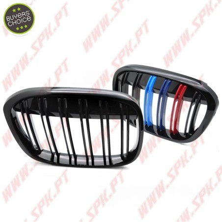 Grelhas Frontais Look M Tri-Color - BMW X1 F48 (2015-2020)