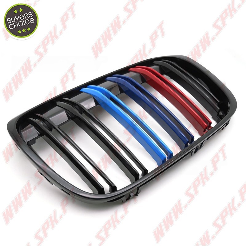 Grelhas Frontais Look M Tri-Color - BMW X1 F48 (2015-2020)