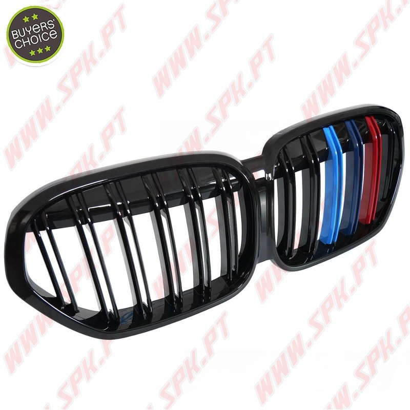 Grelhas Frontais Look M Tri-Color - BMW X1 F48 LCI (2020-2022)
