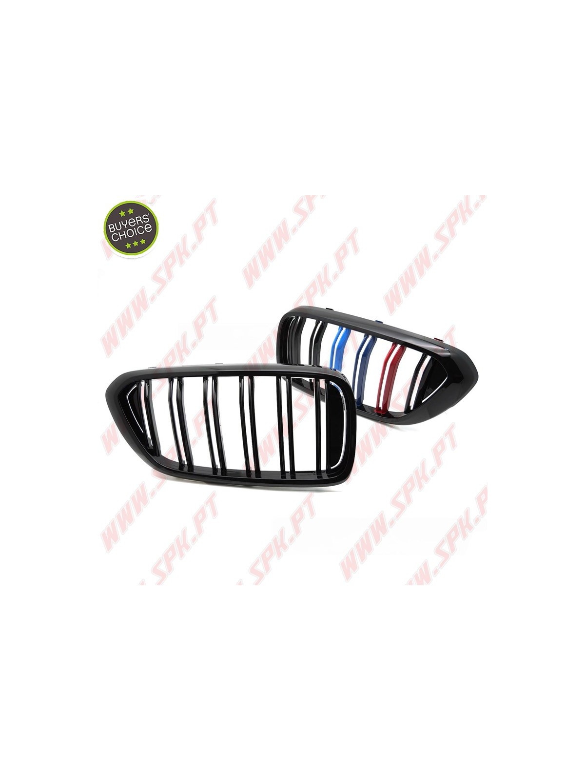 Grelhas Frontais Look M Tri-Color - BMW G32 (2017-2020)