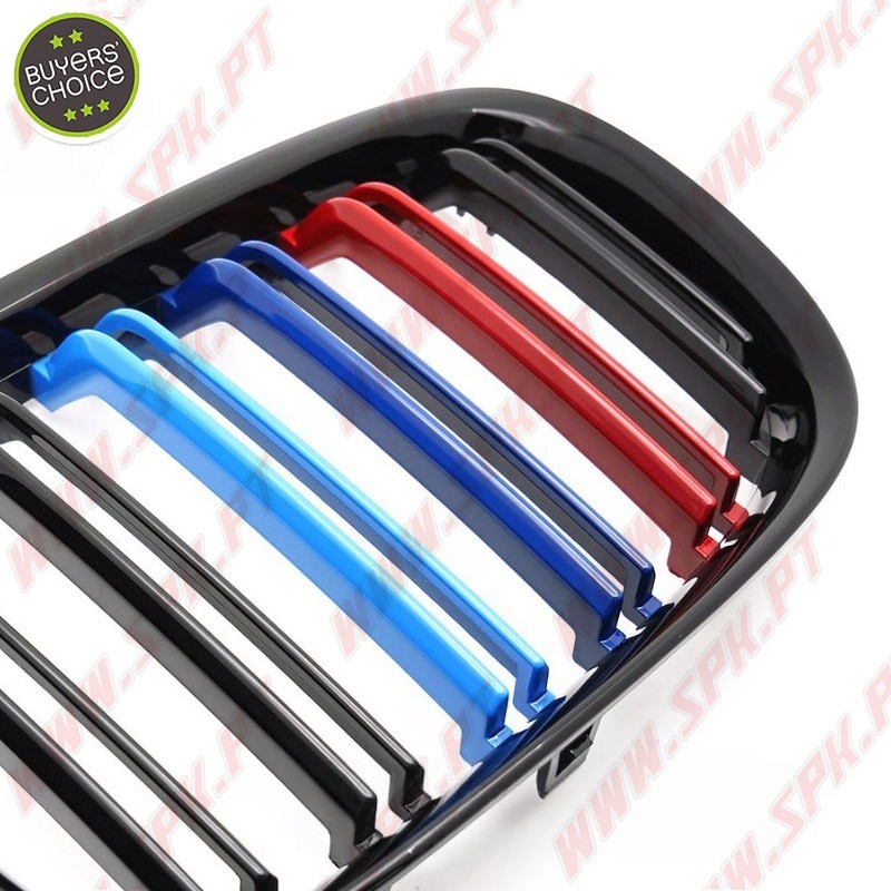 Grelhas Frontais Look M Tri-Color - BMW X1 E84 (2009-2014)