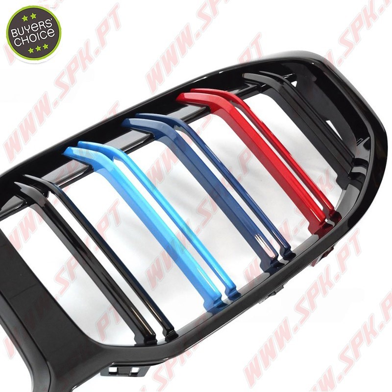 Grelhas Frontais Look M Tri-Color - BMW F40 (2019-2024)
