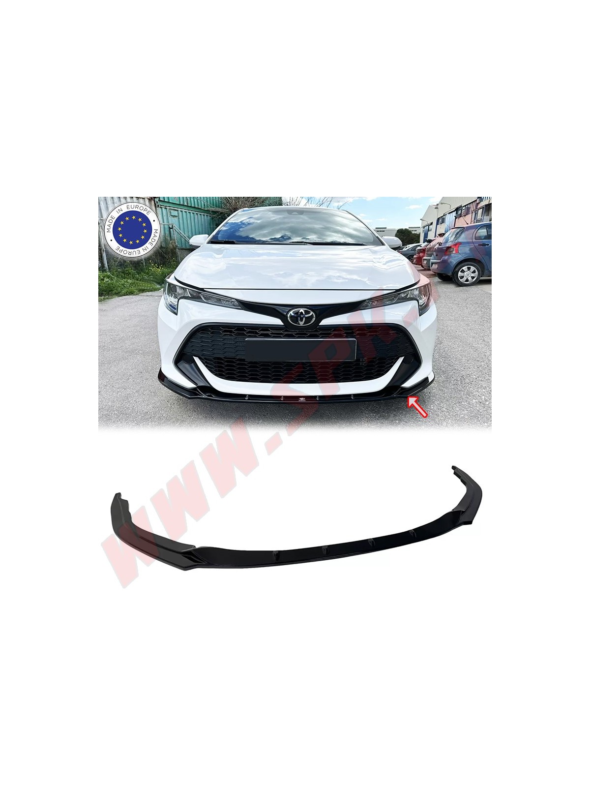 Lip Spoiler Frontal - Toyota Corolla 12 (2018-)