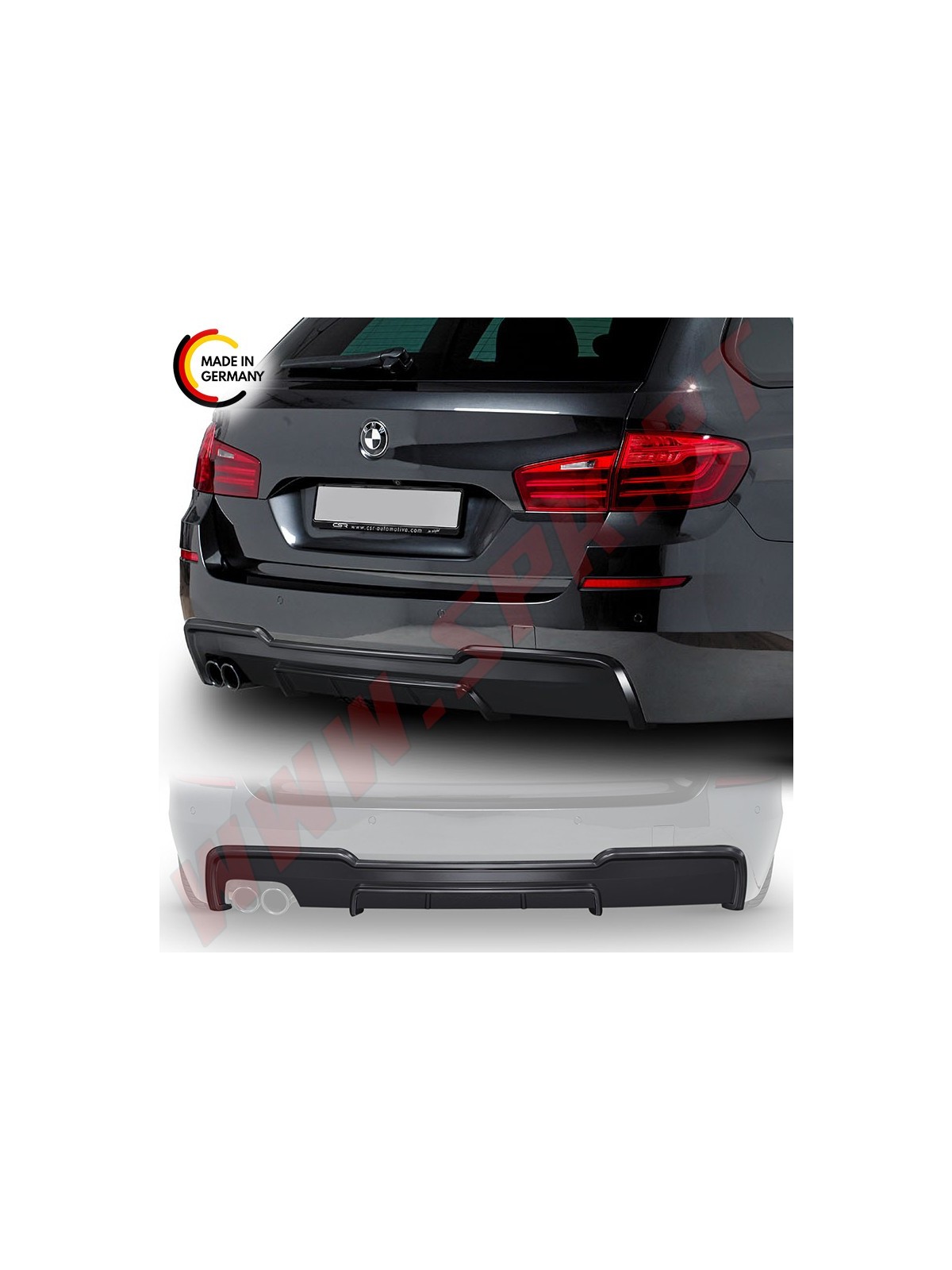 Difusor Traseiro BMW F10 / F11 - M (2010-2017)