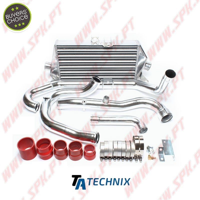 Kit Intercooler + Tubagem Alumínio - Mitsubishi Lancer Evolution 1 / 2 / 3 (1992-1995)