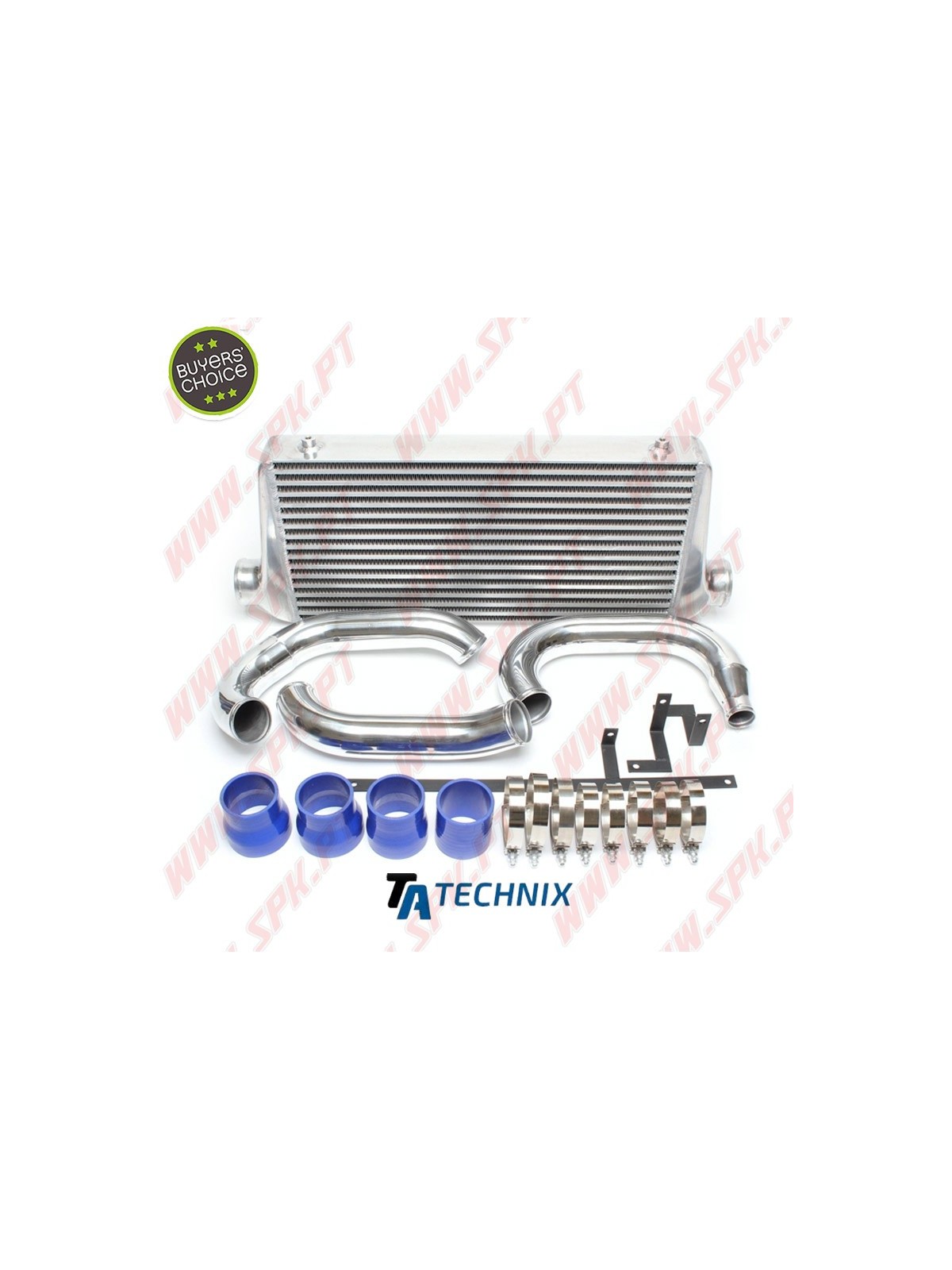 Kit Intercooler + Tubagem Alumínio - Mitsubishi Lancer Evolution 4 / 5 / 6 (1996-2001)