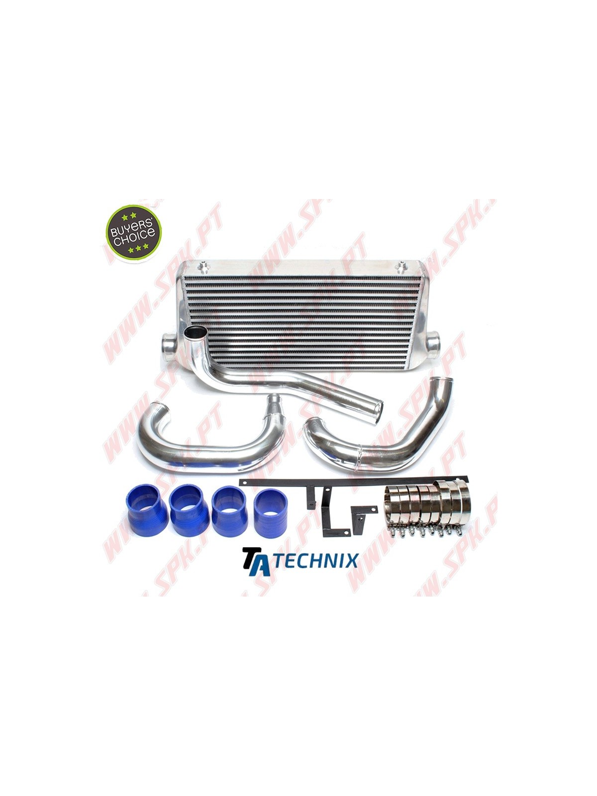 Kit Intercooler + Tubagem Alumínio - Mitsubishi Lancer Evolution 7 / 8 / 9 (2001-2008)