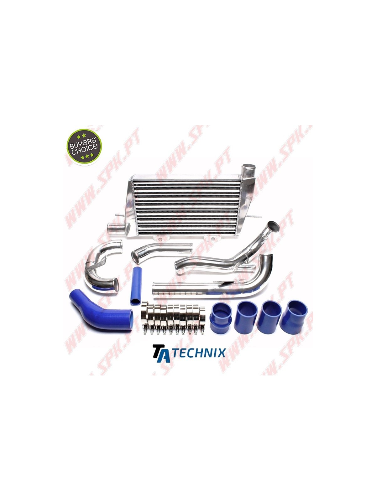Kit Intercooler + Tubagem Alumínio - Mitsubishi Lancer Evolution 10 (2008-2014)