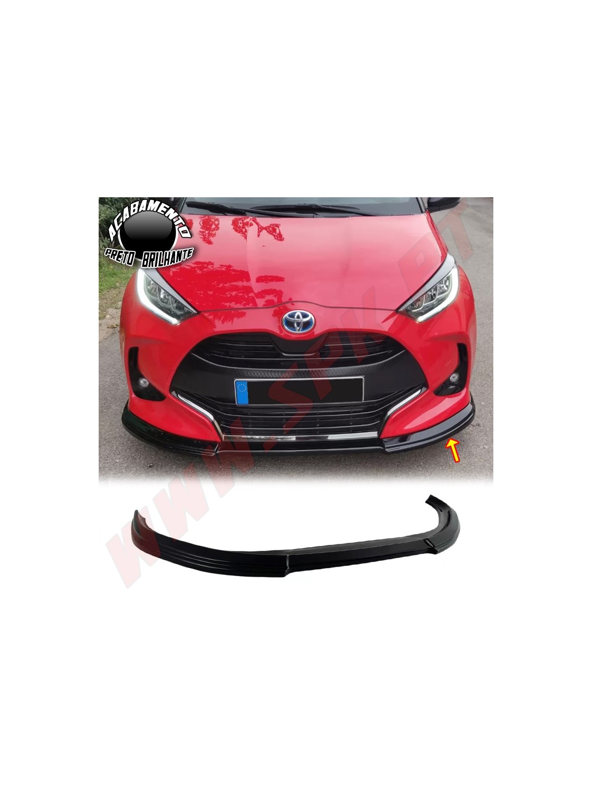 Lip Spoiler Frontal - Toyota Yaris 4 (2020-)