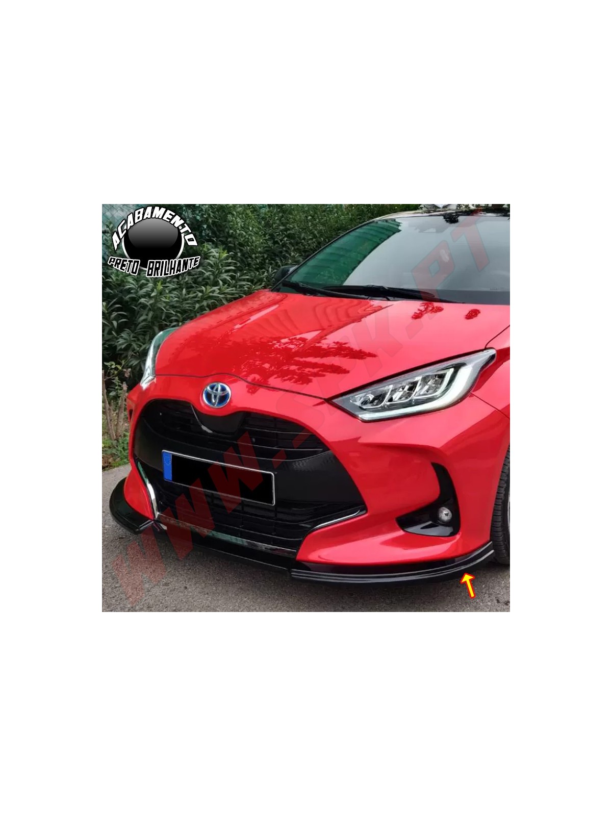 Lip Spoiler Frontal - Toyota Yaris 4 (2020-) Lip Spoiler Frontal - Toyota Yaris 4 (2020-)