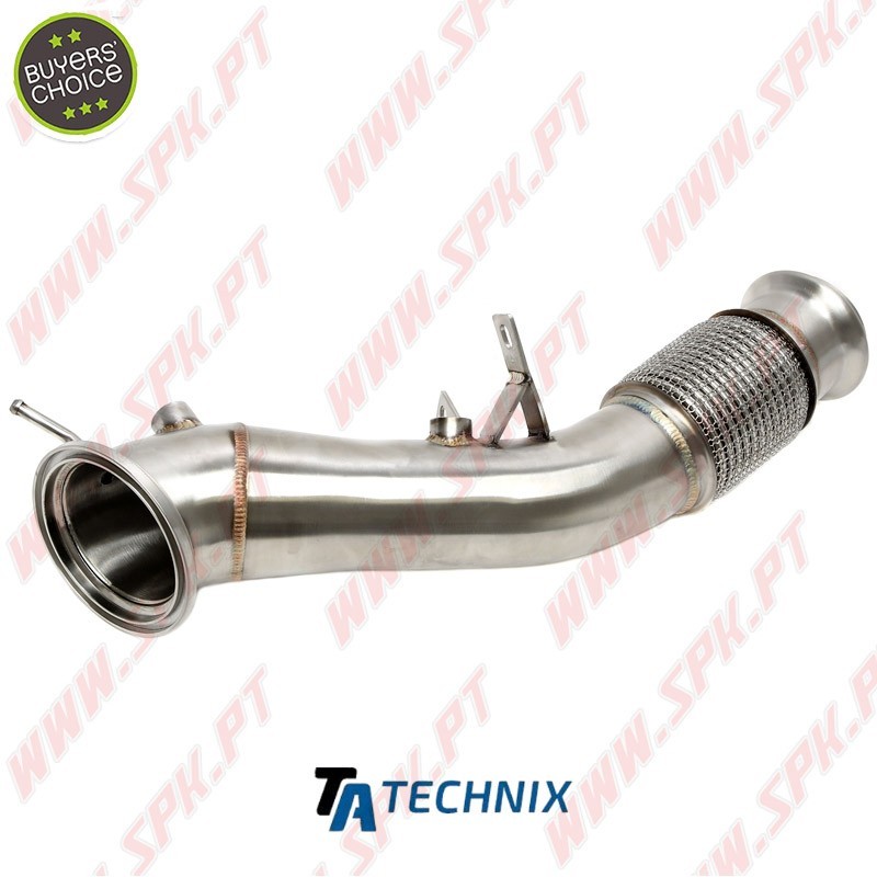 Downpipe Aço Inox - BMW F20 / F21 / F22 / F23 / F30 / F31 / F32 / F33 / F34 / F36 / G30 / G31 / G32 / G11 / G12 / G01 / G02