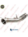 Downpipe Aço Inox - BMW F20 / F21 / F22 / F23 / F30 / F31 / F32 / F33 / F34 / F36 / G30 / G31 / G32 / G11 / G12 / G01 / G02