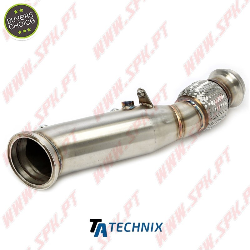 Downpipe Aço Inox - BMW F20 / F21 / F22 / F23 / F30 / F31 / F32 / F33 / F34 / F36 / G30 / G31 - Motor B46 (2014-2020)