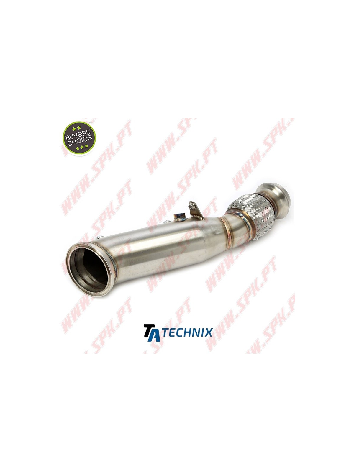 Downpipe Aço Inox - BMW F20 / F21 / F22 / F23 / F30 / F31 / F32 / F33 / F34 / F36 / G30 / G31 - Motor B46 (2014-2020)