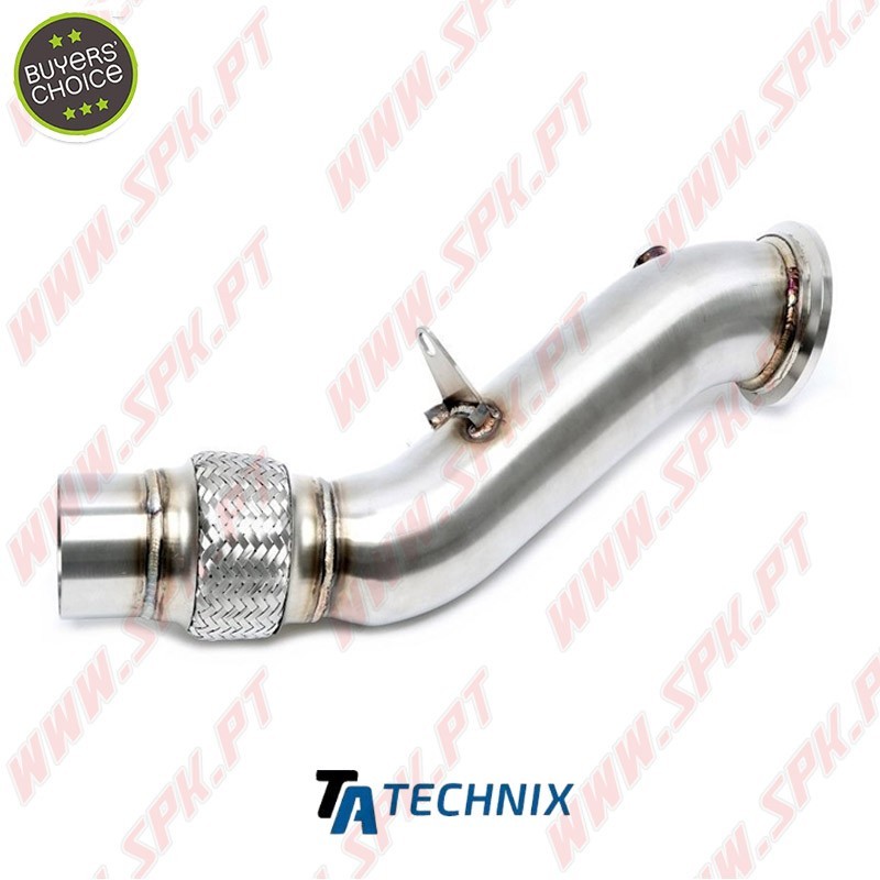 Downpipe Aço Inox - BMW F20 / F21 / F22 / F23 / F30 / F31 / F32 / F33 / F34 / F36 / G32 / G11 / G12 - Motor B48 (2014-2018)