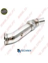 Downpipe Aço Inox - BMW F20 / F21 / F22 / F23 / F30 / F31 / F32 / F33 / F34 / F36 / G32 / G30 / G12 - Motor B58 (2015-2019)