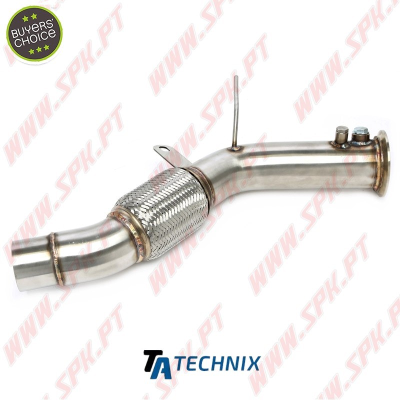 Downpipe Aço Inox - BMW Serie 5 E60 / E61 - 520D - Motor M47N2 (2005-2010)