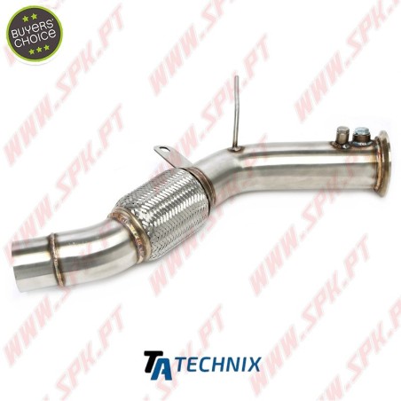 Downpipe Aço Inox - BMW Serie 5 E60 / E61 - 520D - Motor M47N2 (2005-2010)