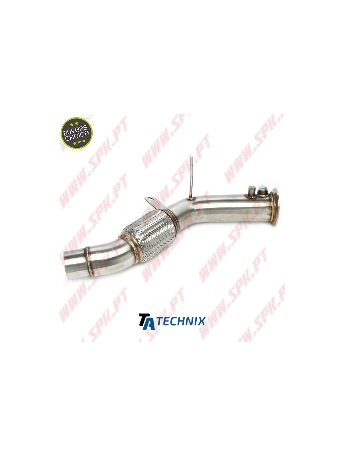 Downpipe Aço Inox - BMW Serie 5 E60 / E61 - 520D - Motor M47N2 (2005-2010)