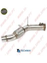 Downpipe Aço Inox - BMW Serie 5 E60 / E61 - 520D - Motor M47N2 (2005-2010)