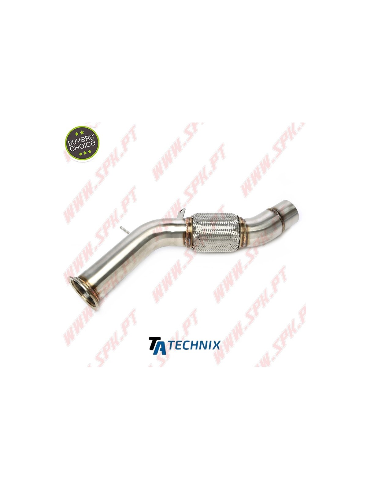 Downpipe Aço Inox - BMW Serie 5 E60 / E61 - 520D - Motor M47N2 (2005-2010)