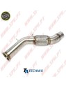Downpipe Aço Inox - BMW Serie 5 E60 / E61 - 520D - Motor M47N2 (2005-2010)