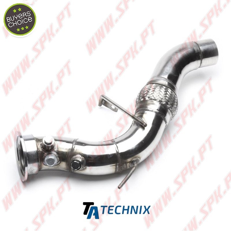 Downpipe Aço Inox - BMW E60 / E61 / E90 / E91 / E92 / E93 / E63 / E83 - Motor 35d (2006-2013)