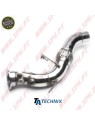 Downpipe Aço Inox - BMW E60 / E61 / E90 / E91 / E92 / E93 / E63 / E83 - Motor 35d (2006-2013)