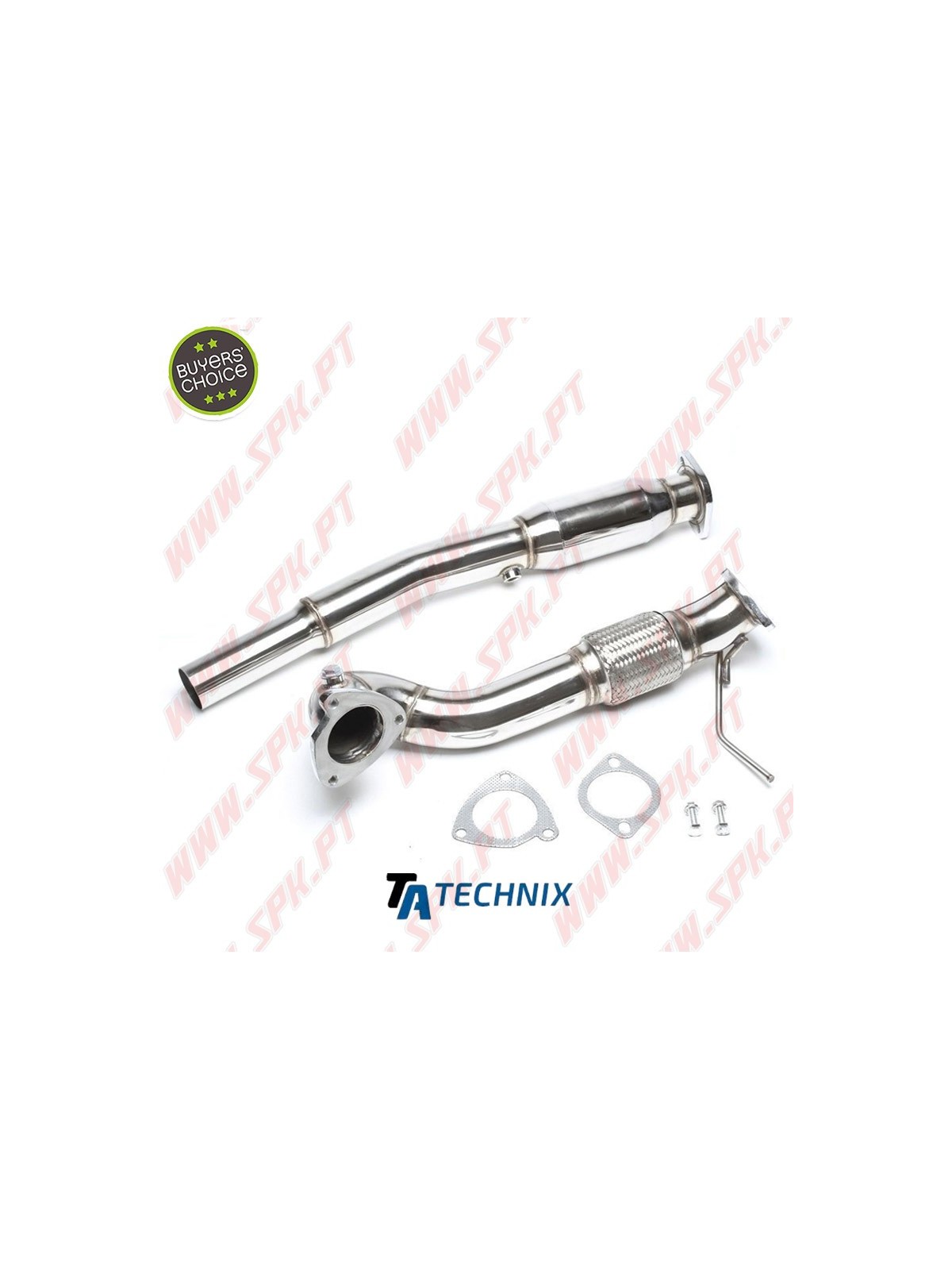 Downpipe Aço Inox C/Catalisador - Audi S3 8L / TT 8N Quattro / Seat Leon Cupra-R - Motor 1.8T (1999-2006)