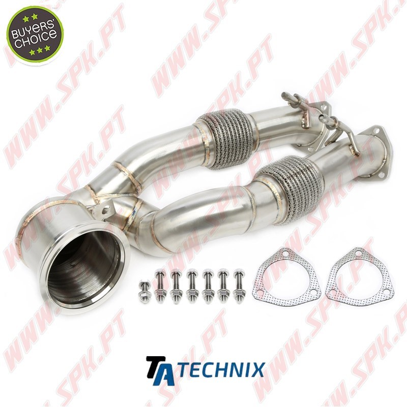 Downpipe Aço Inox - Audi TT RS / RS3 Sportback / RS Q3  - Motor 2.5TFSI (2009-2018)