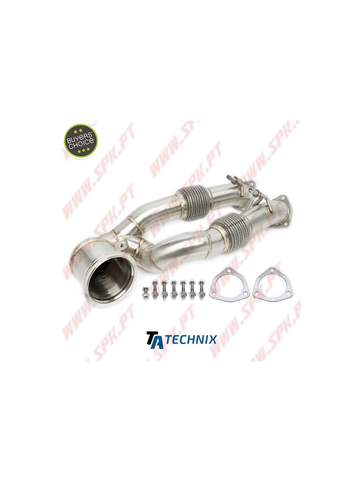 Downpipe Aço Inox - Audi TT RS / RS3 Sportback / RS Q3  - Motor 2.5TFSI (2009-2018)