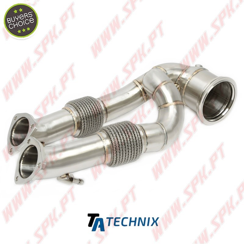 Downpipe Aço Inox - Audi TT RS / RS3 Sportback / RS Q3  - Motor 2.5TFSI (2009-2018)