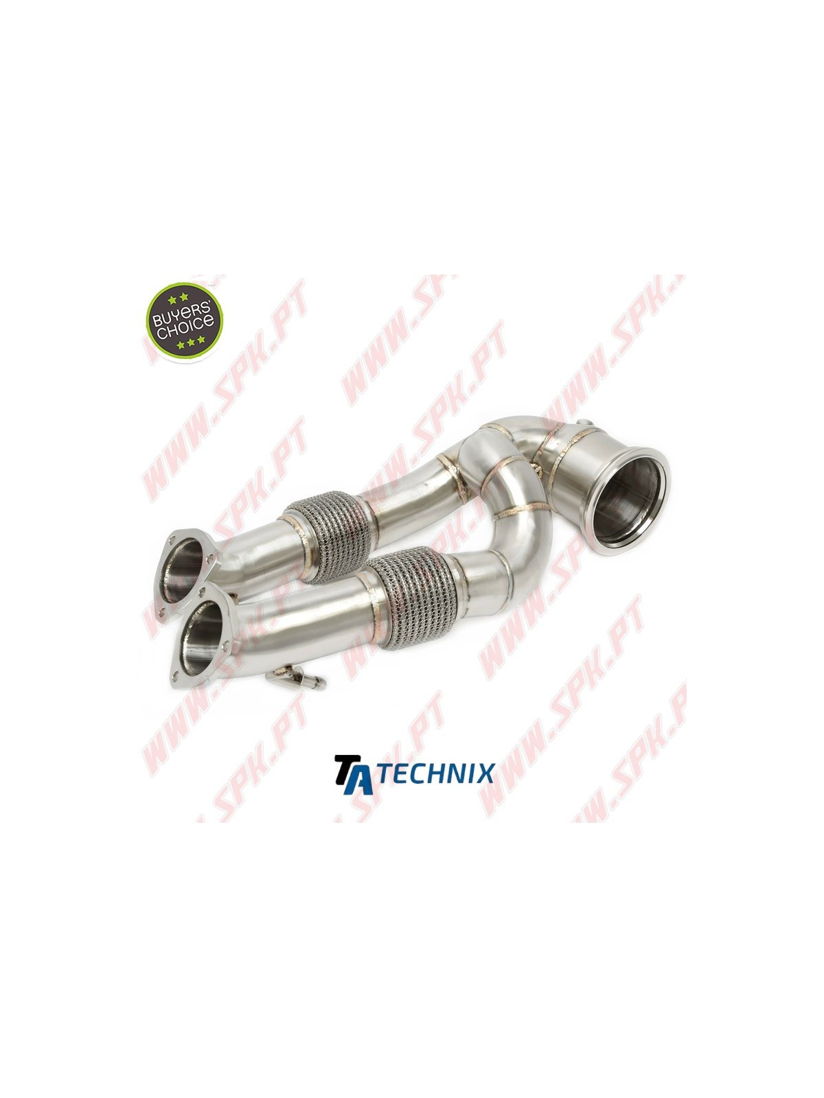 Downpipe Aço Inox - Audi TT RS / RS3 Sportback / RS Q3  - Motor 2.5TFSI (2009-2018)
