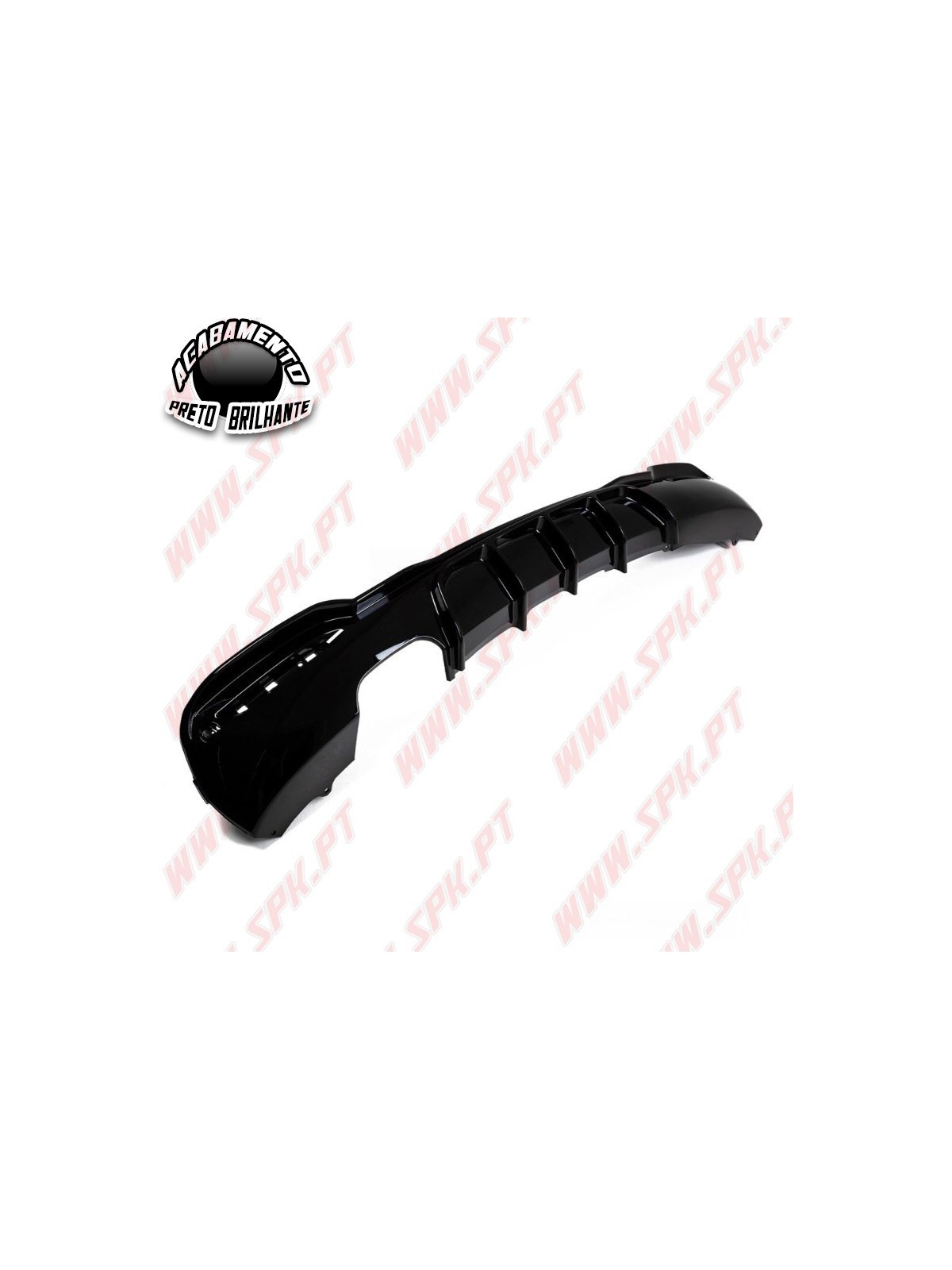 Difusor Traseiro Look M-Performance - BMW F34 GT (2013-2019)