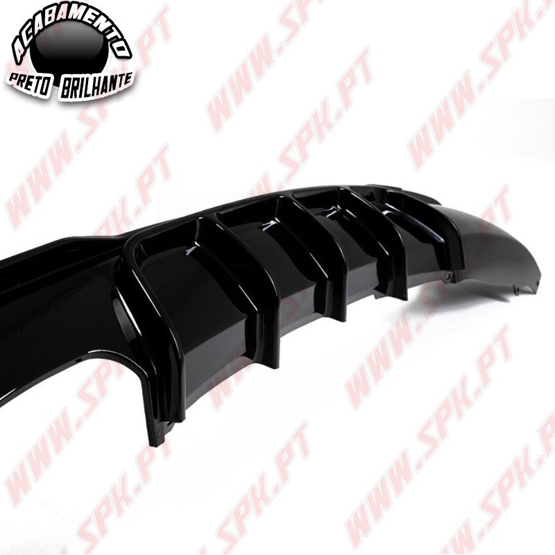 Difusor Traseiro Look M-Performance - BMW F34 GT (2013-2019)