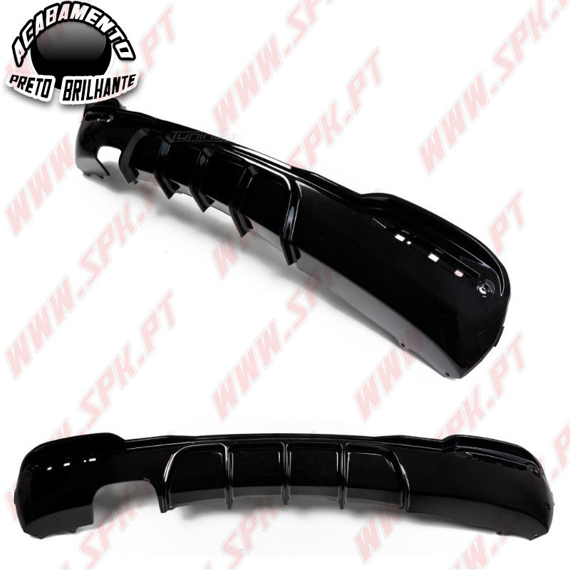 Difusor Traseiro Look M-Performance - BMW F34 GT (2013-2019)