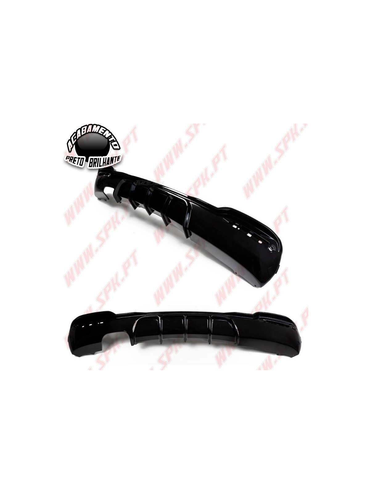 Difusor Traseiro Look M-Performance - BMW F34 GT (2013-2019)