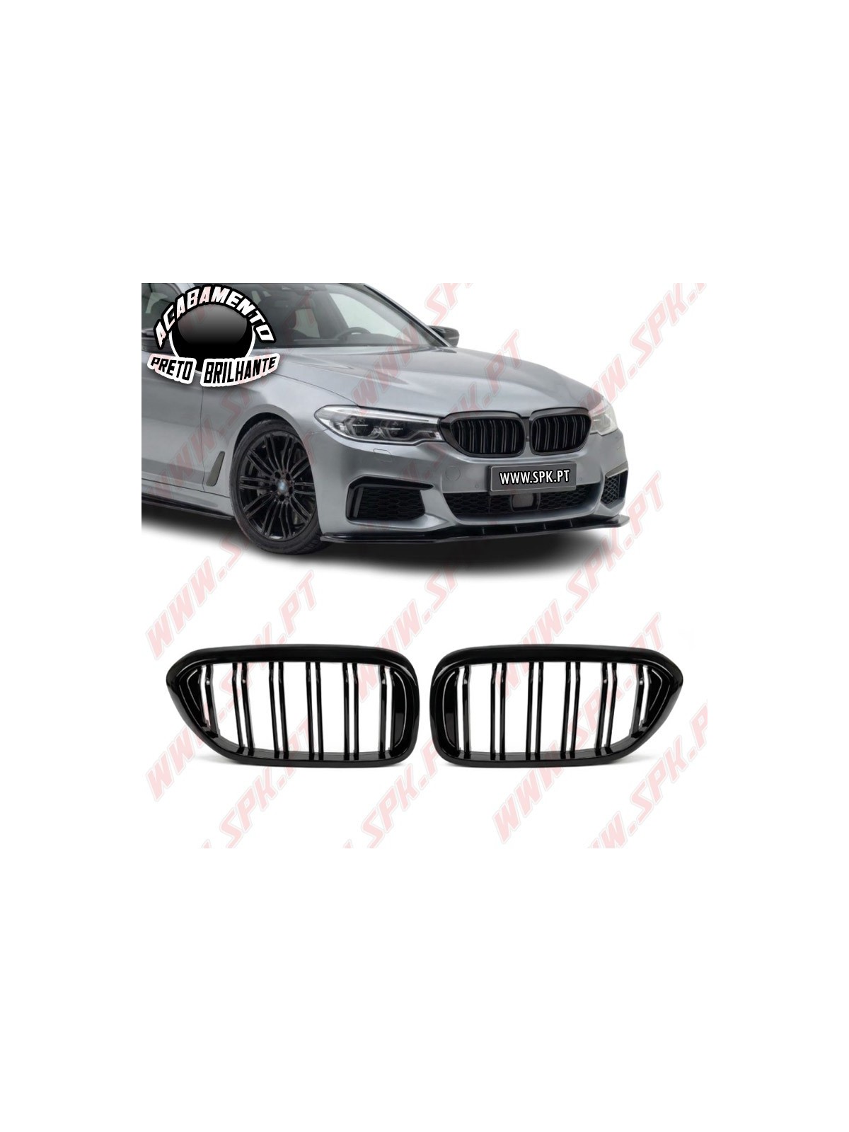 Grelhas Frontais Look M-Performance - BMW G30 / G31 (2017-2020)