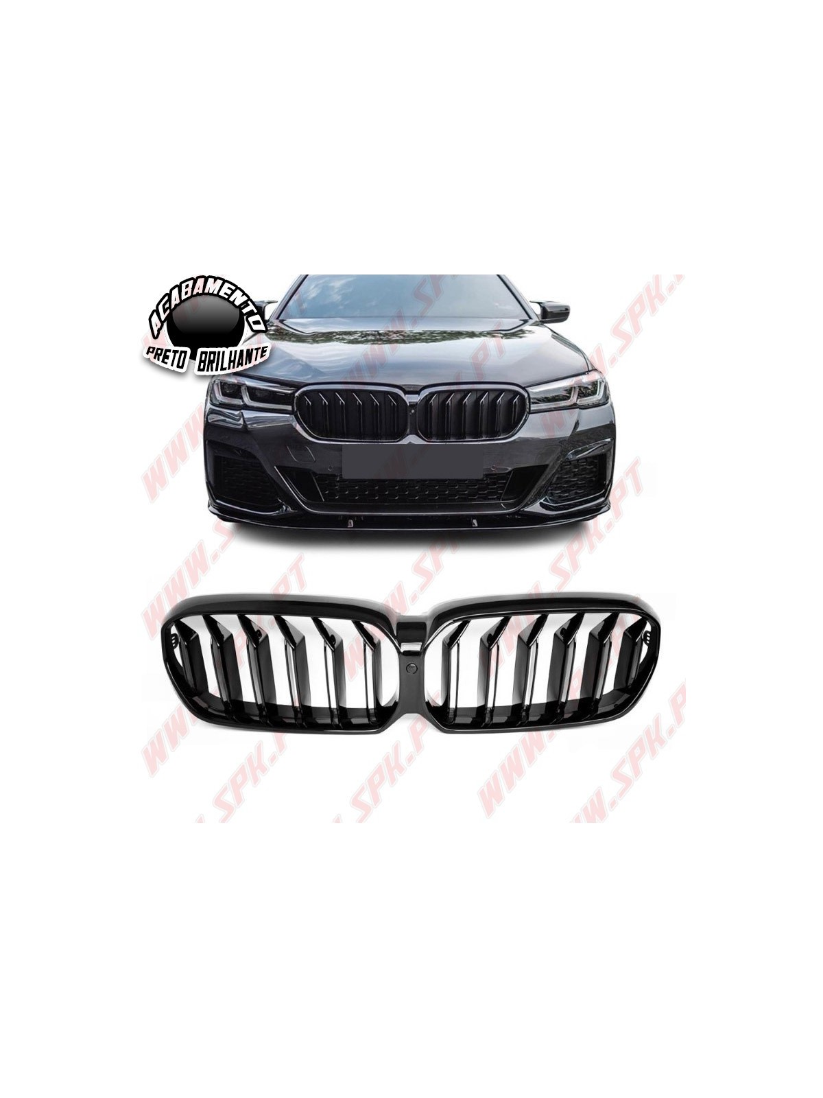 Grelhas Frontais Look M-Performance - BMW G30 / G31 LCI / F90 M5 (2021-2023)