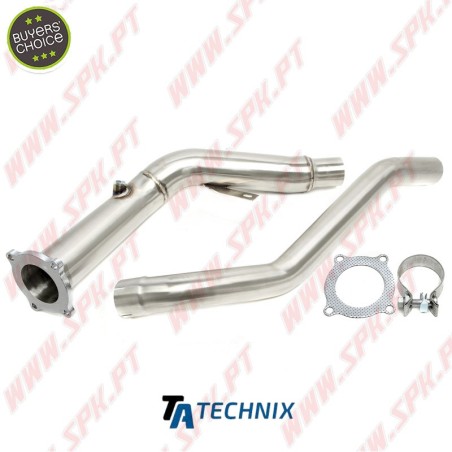 Downpipe Aço Inox - Audi A4 B8 / A5 8T / Q5 8R  - Motor 2.0 TFSI (2008-2017)