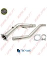 Downpipe Aço Inox - Audi A4 B8 / A5 8T / Q5 8R  - Motor 2.0 TFSI (2008-2017)