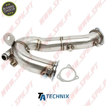 Downpipe Aço Inox - Audi A4 B9 - Motor 3.0 TDI (2008-2017)